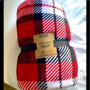 Pink! Sherpa Blanket